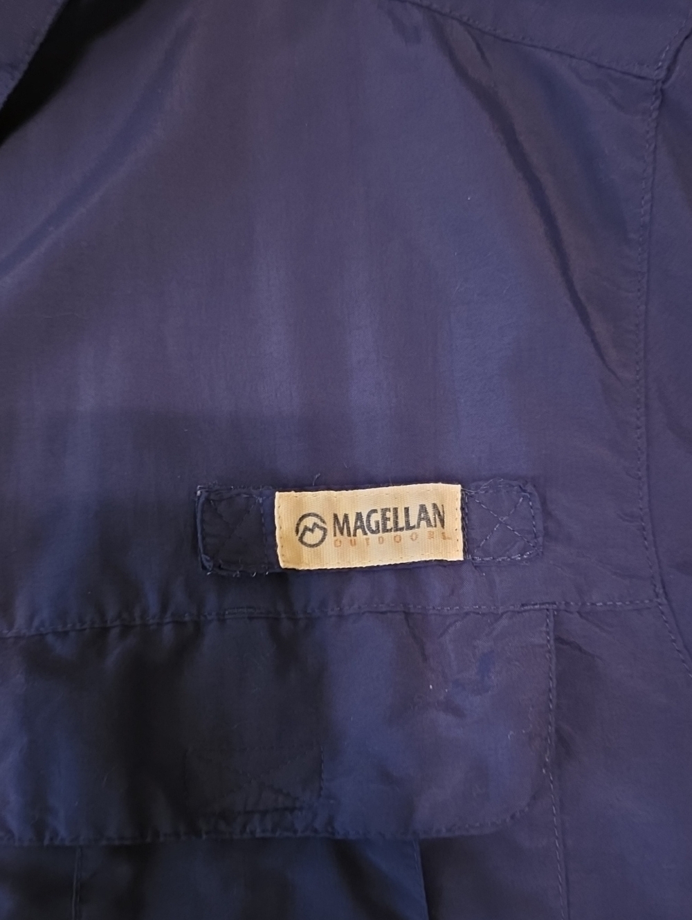 Lot Of 2 Shirts, Columbia PFG And Magellan Fish Gear, Both Men's Large, Navy - Picture 11 of 13